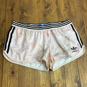 Adidas pastel rose running shorts vintage rose size medium
